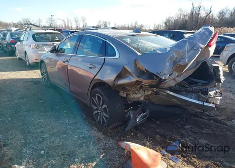 2025 Chevrolet Malibu Fwd Rs из США, поврежденный, VIN 1G1ZG5ST5SF149312